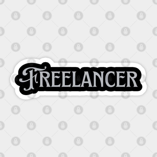 Freelancer #4 Sticker by TheSoldierOfFortune